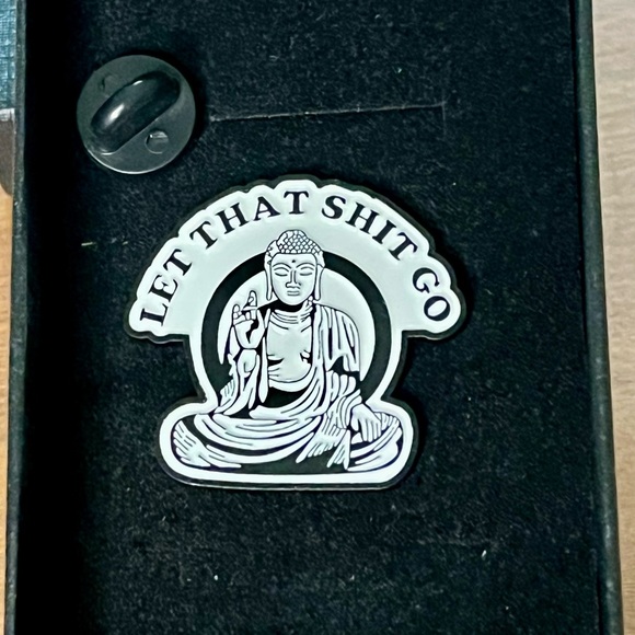 Jewelry - Enamel Buddha Issuing (what is undoubtably) Wise Advice